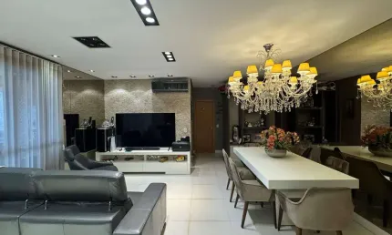 CHAMPS ÉLYSÉES - R$ 1.580.000 - Apartamento à venda, 3 Suítes, 130m², 3 Vagas paralelas, Gleba Palh