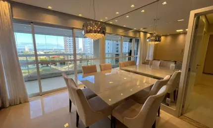 Kensington Gardens | Apartamento semi mobiliado com 3 quartos, 108m² e 2 vagas de garagem – Locação