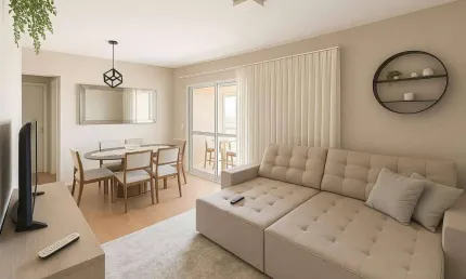 VICTORIA PARQUE - 580.000 - Apartamento a Venda, 2 Quartos (1 Suíte), 70m², 1 Vaga, Gleba Palhano,