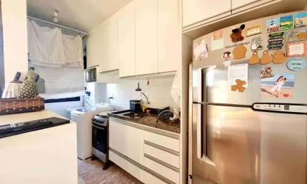 UPPER JARDIM BOTÂNICO - R$ 425.000 - Apartamento à venda, 2 Quartos (1 Suíte), Sala Estendida, 1 Va