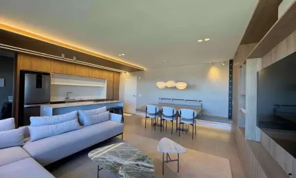 ARCH PALHAN0  MOBILIADO - R$ 1.500.000 -  Apartamento à venda, 2  Quartos (1 suíte), 103m², 2 vagas