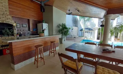 Casa com piscina à venda - r$ 1.200.000 - 3 suítes, 269m², 2 vagas, jardim sumaré, londrina, pr