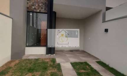 Casa com 2 quartos (1 suíte) construção na Zona Norte