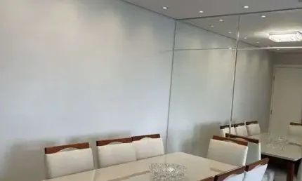 Apartamento mobiliado com 69m², 3 quartos, 2 banheiros e 1 vaga - Condomínio Guaratuba - Vila Antonieta - Guarulhos/SP
