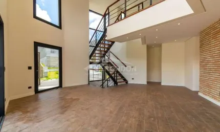 Sobrado alto padrão com 4 suítes, 336,34 m² de construção, 8 vagas - Condomínio Real Park - Arujá/SP