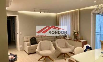 Apartamento à venda no Condomínio Alegria - 114,00 ms² - 4 dormitórios - 1 suíte - sala de estar / jantar / TV - 3 banheiros - varanda gourmet - 2 vagas cobertas.