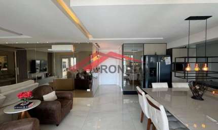 Apartamento para locação na Vila Lanzara - 3 suítes - 1 lavabo - cozinha americana - varanda gourmet - 2 vagas.