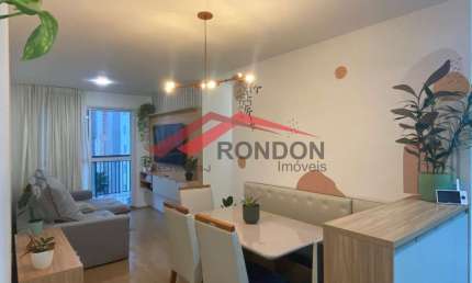 Apartamento à venda no Picanço - 75 m² - 3 dormitórios - 1 suíte - 1 banheiro social - Varanda - 2 vagas de garagem.