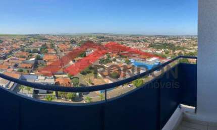 Apartamento 52 m² andar alto, 2 dormitórios 1 vaga. Cidade de Leme  / SP