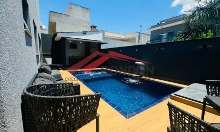 LINDA CASA EM CONDOMÍNIO - ATIBAIA - PORTEIRA FECHADA
