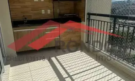 Apartamento para locação no condomínio parque ventura - 2 dormitórios 1 suíte, varanda gourmet  e 1 vaga