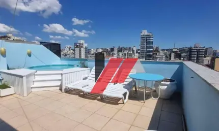 Cobertura com 3 dormitórios à venda, 204 m² por R$ 998.000,00 - Menino Deus - Porto Alegre/RS