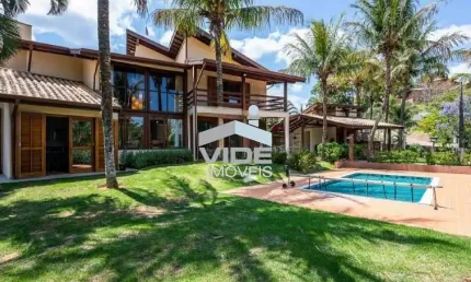 CASA VENDO EM CAMPINAS, NO DISTRITO DE SOUSAS, CONDOMÍNIO COLINAS DO ERMITAGE COM 4 SUÍTES.