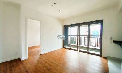 Apartamento de 1 quarto no Cambuí, Campinas-SP: 43,08m², novo, sacada, academia. Ideal para solteiros ou casais.