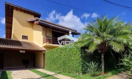Casa em condomínio fechado com 4 quartos à venda na Avenida Ipanema, 22, Loteamento Caminhos de San Conrado (Sousas), Campinas por R$ 980.000