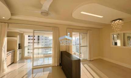 Aluguel de Apartamento de Alto Padrão no Cambuí, Campinas-SP: 4 Quartos, 3 Suítes, 2 Salas, 5 Banheiros, 3 Vagas. Venha conferir!