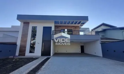 Casa em condomínio fechado com 5 quartos à venda na Avenida Copacabana, 22, Loteamento Caminhos de San Conrado (Sousas), Campinas por R$ 2.995.000