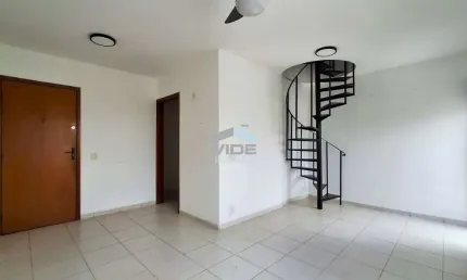 Apartamento duplex no cambuí: 1 quarto, 2 salas, 2 banheiros, 1 vaga - 69m² - campinas-sp