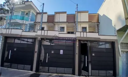 Sobrado novo na Vila Isolina Mazzei com 03 suítes, sala estar, cozinha, lavabo, 02 vagas ótimo local