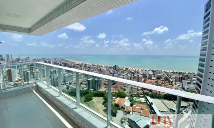 Apartamento com 3 quartos no altiplano com belíssima vista para o mar!