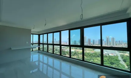 Apartamento NOVO em ANDAR ALTO com 04 suítes, 254m², lazer completo localizado no Bairro dos Estados.