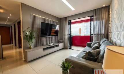 Apartamento com 3 suítes totalmente mobiliado no bairro Jardim Oceania