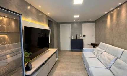 Apartamento totalmente mobiliado com 2 quartos em Ponta de Campina
