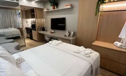 Setai Yacht - Flat mobiliado na beira mar do bairro Cabo Branco