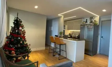 Apartamento com 2 quartos e móveis projetados com 2 vagas no bairro Altiplano