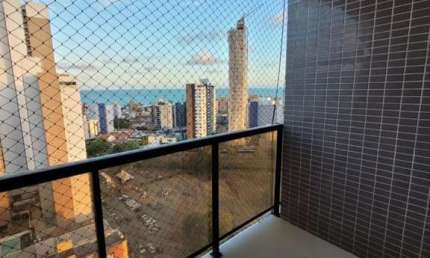 Apartamento novo com 3 quartos, 2 vagas e área de lazer em frente ao Parque Parahyba.