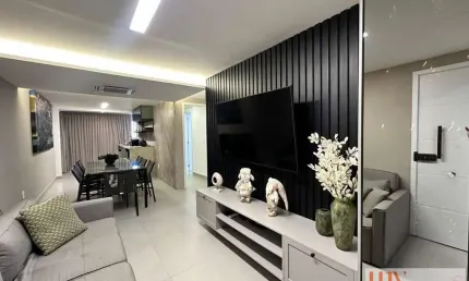 Apartamento com 2 quartos todo mobiliado em Camboinha