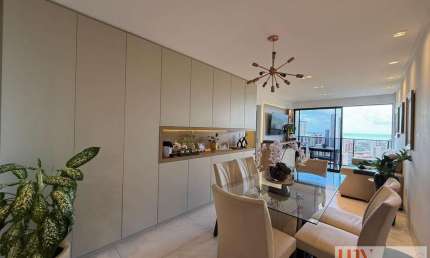 Apartamento porteira fechada com 3 quartos em prédio novo e moderno no Miramar
