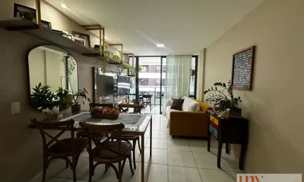 Apartamento com 62 m² e 2 quartos a poucos passos da praia em tambaú