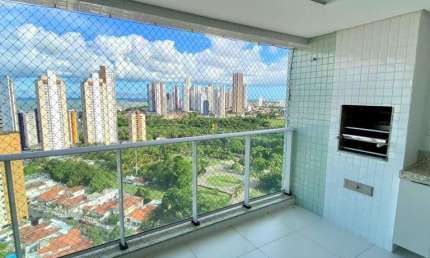 Apartamento com 3 quartos em andar super alto com área de lazer no Miramar