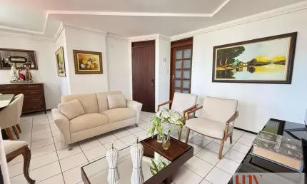 Apartamento porteira fechada com 102 metros e 3 quartos em Manaíra