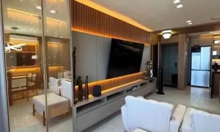 Apartamento porteira fechada em andar alto com 2 suítes no bairro de Manaíra