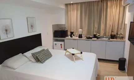Apartamento com 1 quarto à venda no Cabo Branco, João Pessoa 