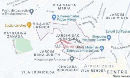Terreno à venda, 317 m² por R$ 300.000,00 - Jardim São Domingos - Americana/SP