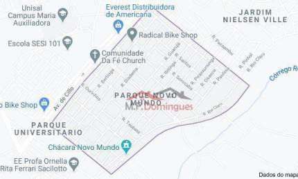 Terreno à venda, 420 m² por R$ 385.000,00 - Parque Novo Mundo - Americana/SP
