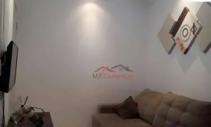 Apartamento com 2 dormitórios à venda, 50 m² por r$ 200.000,00 - conserva - americana/sp