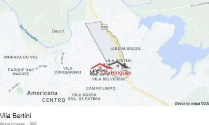 Terreno à venda, 198 m² por R$ 210.000,00 - Vila Bertini - Americana/SP