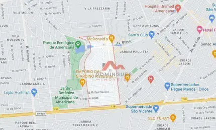 Terreno à venda, 572 m² por R$ 859.000,00 - Parque Residencial Nardini - Americana/SP
