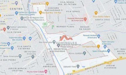 Terreno, 468 m² - venda por R$ 530.000,00 ou aluguel por R$ 1.300,00/mês - Chácara Machadinho II - Americana/SP