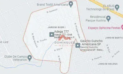 Terreno, 293 m² - venda por R$ 250.000,00 ou aluguel por R$ 800,00/mês - Jardim Boer I - Americana/SP