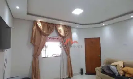 Sobrado com 3 dormitórios à venda, 171 m² por R$ 450.000,00 - Parque Nova Carioba - Americana/SP