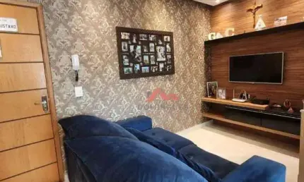 Apartamento com 2 dormitórios à venda, 59 m² por R$ 285.000,00 - Parque Nova Carioba - Americana/SP