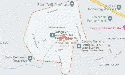 Terreno, 293 m² - venda por r$ 250.000,00 ou aluguel por r$ 800,00/mês - jardim boer i - americana/sp