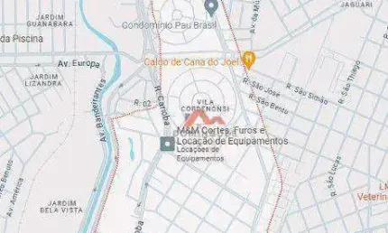 Terreno à venda, 369 m² por R$ 590.000 - Vila Cordenonsi - Americana/SP