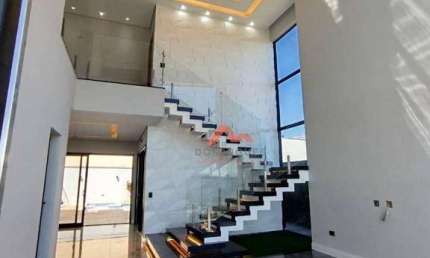 Sobrado com 3 dormitórios à venda, 288 m² por R$ 2.440.000 - Condomínio Pau Brasil - Americana/SP