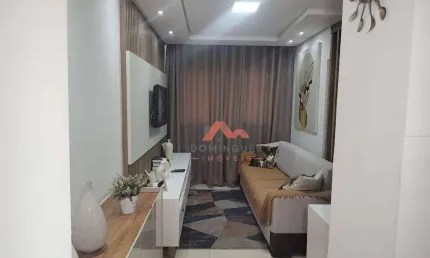 Apartamento com 2 dormitórios à venda, 56 m² por R$ 395.000,00 - Vila Nossa Senhora de Fátima - Americana/SP